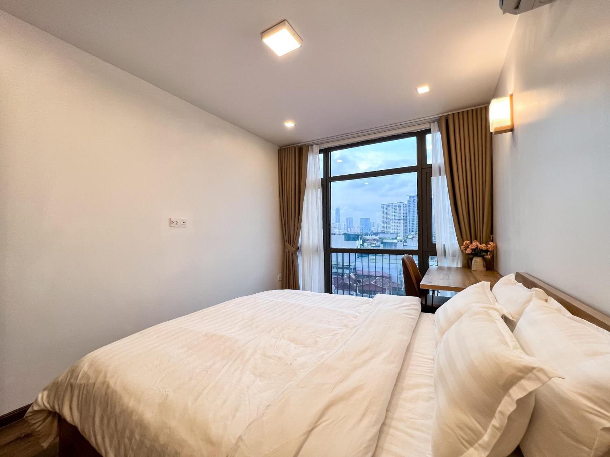 Апарт отель Nine Housing Kim Ma Ханой Экстерьер фото